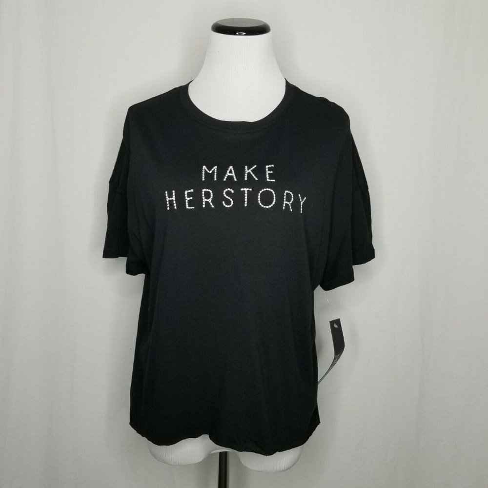 Carbon Copy Make Herstory FEMINIST T-Shirt